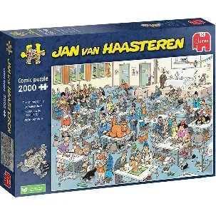 Afbeelding van Jan van Haasteren - De Kattenshow - 2000 stukjes puzzel - Legpuzzel