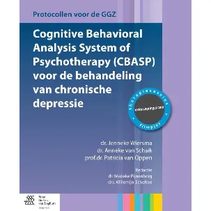 Afbeelding van Protocollen voor de GGZ - Cognitive behavioral analysis system of psychotherapy (CBASP) voor de behandeling van chronische depressie