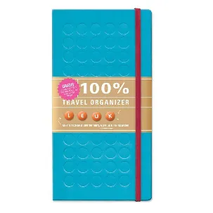 Afbeelding van 100% Travel Organizer Blue / Druk 1E