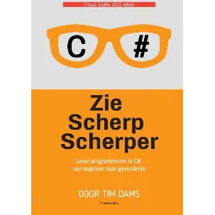 Afbeelding van Zie Scherp Scherper - 3e editie (zwartwit editie)