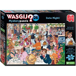 Afbeelding van Wasgij Mystery 26 - Date Night! - Puzzel - 1000 stukjes