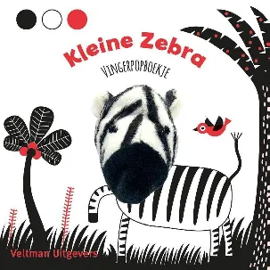 Afbeelding van Vingerpopboekje Kleine Zebra