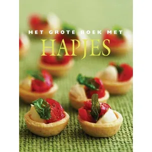 Afbeelding van Het grote boek met hapjes