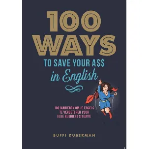 Afbeelding van 100 ways to save your ass in English