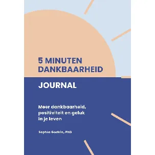 Afbeelding van 5 minuten dankbaarheid journal