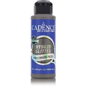 Afbeelding van Cadence Cadence Hybrid Acrylverf Glitter 120 ml Graffiti Grey