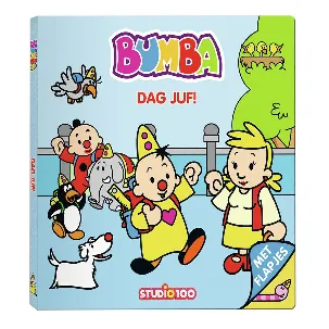 Afbeelding van Bumba Boek - Kartonboek met flapjes - Dag juf!