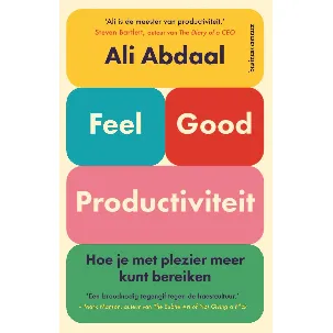 Afbeelding van Feel-good productiviteit