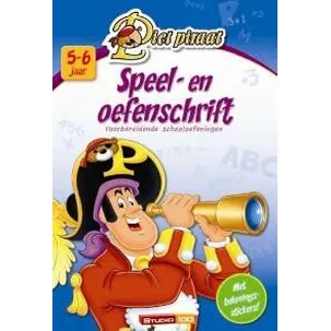 Afbeelding van Piet Piraat: Speel- En Oefenschrift 5-6 Jaar