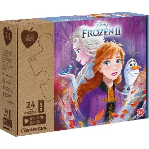 Afbeelding van Clementoni - Puzzel 24 Stukjes Maxi Frozen 2, Kinderpuzzels, 3-5 jaar, Play For Future