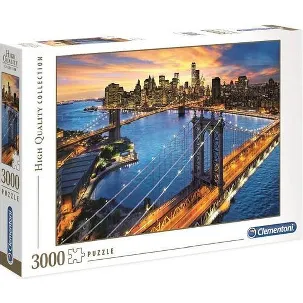 Afbeelding van Clementoni - Puzzel 3000 Stukjes High Quality Collection New York Puzzel Voor Volwassenen en Kinderen, 14-99 jaar, 33546