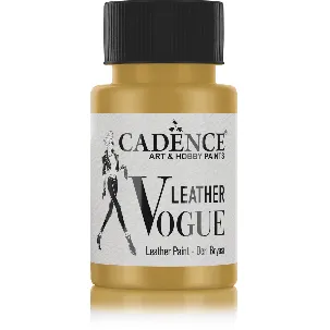 Afbeelding van Cadence Leather Vogue Leer Verf 50 ml LVM-04 Metallic Gold