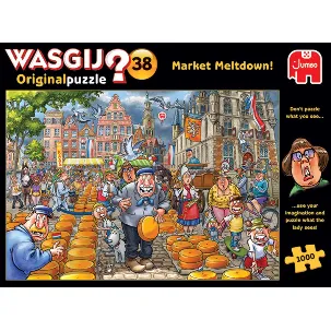 Afbeelding van Wasgij Original 38 Kaasalarm puzzel - 1000 stukjes