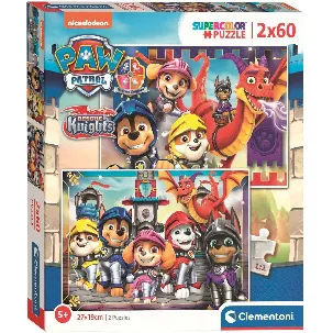 Afbeelding van Clementoni Puzzel PAW Patrol, 2x60st.