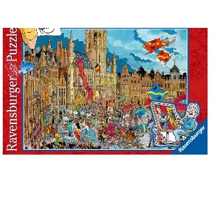 Afbeelding van Ravensburger puzzel Fleroux Brussel - Legpuzzel - 925 stukjes