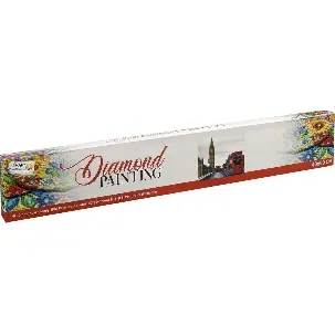 Afbeelding van Diamond painting | London city | Afmeting: 40 x 50 CM | Inclusief diamond painting pen | diamond painting volwassenen