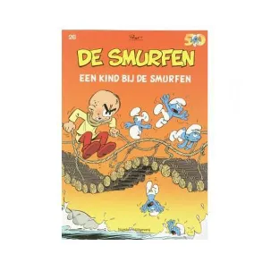 Afbeelding van De Smurfen 26 een kind bij de Smurfen