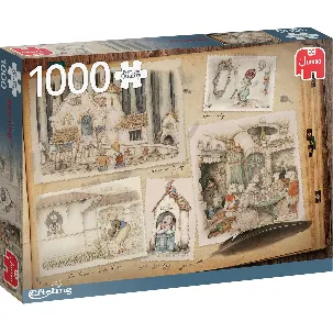 Afbeelding van Jumbo Premium Collection Puzzel Anton Pieck Efteling - Legpuzzel - 1000 stukjes