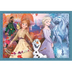 Afbeelding van Clementoni Disney Frozen Puzzel - Kinderpuzzels - 4-in-1 puzzel - Vanaf 3 jaar