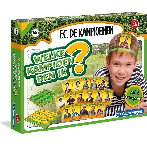 Afbeelding van Clementoni - Welke Kampioen Ben Ik? - Gezelschapsspel - Bordspel