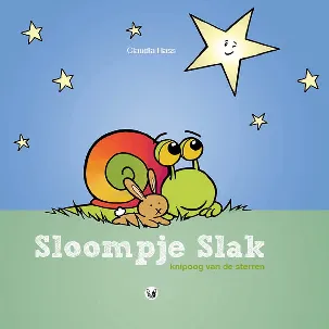 Afbeelding van Sloompje Slak, knipoog van de sterren | Kinderboek bij rouw en rouwverwerking