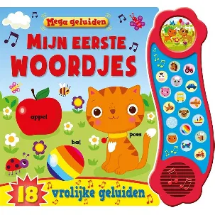 Afbeelding van Mega geluiden - Geluidenboek Mijn eerste woordjes