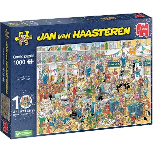 Afbeelding van Jan Van Haasteren Studio 10 Jaar Puzzel - 1000 Stukjes