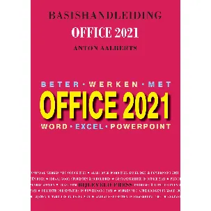 Afbeelding van Basishandleiding Beter werken met Office 2021