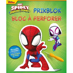 Afbeelding van Marvel Spidey and his amazing friends prikblok / Marvel Spidey and his amazing friends bloc à perforer