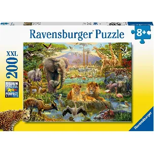 Afbeelding van Ravensburger puzzel Dieren van de savanne - legpuzzel - 200 stukjes