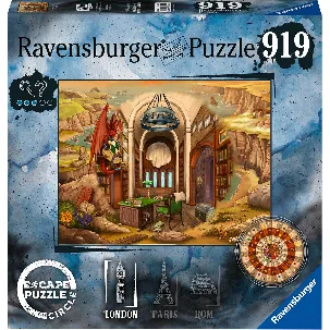 Afbeelding van Ravensburger Escape the Circle puzzel London - Legpuzzel - 920 stukjes