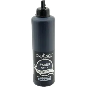 Afbeelding van Cadence Cadence Hybrid Acrylverf 500 ml Black