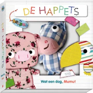 Afbeelding van De Happets / Wat een dag, Mumu! + knuffel