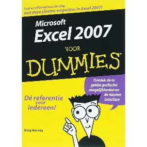 Afbeelding van Voor Dummies - Excel 2007 voor Dummies