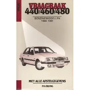 Afbeelding van Vraagbaak Volvo 440 / 460 / 480 1986 - 1991