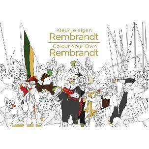 Afbeelding van Kleur je eigen Rembrandt/Colour Your Own Rembrandt