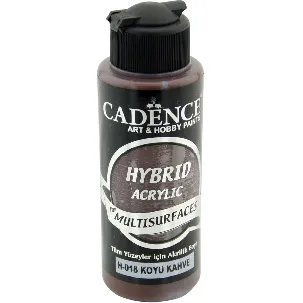 Afbeelding van Acrylverf - Multisurface Paint - Dark Brown - Cadence Hybrid - 120 ml