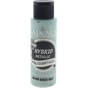 Afbeelding van Cadence Hybrid Acrylverf Metallic 70 ml Baby Blue