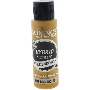 Afbeelding van Cadence Hybrid Acrylverf Metallic 70 ml Gold