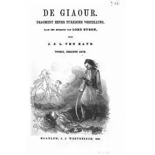 Afbeelding van De Giaour