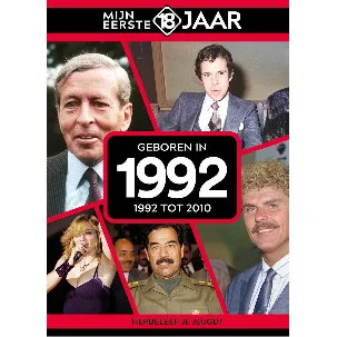 Afbeelding van Mijn eerste 18 jaar - geboren in 1992