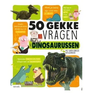 Afbeelding van 50 gekke vragen over dinosaurussen