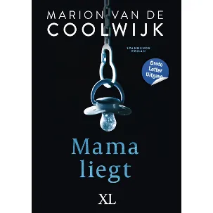 Afbeelding van Mama liegt - Grote Letter Uitgave