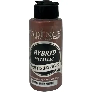 Afbeelding van Cadence Cadence Hybrid Metallic Acrylverf 120 ml Antique Red