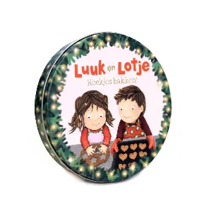 Afbeelding van Luuk en Lotje. Koekjes bakken!