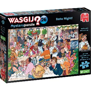 Afbeelding van Wasgij Mystery 26 - Date Night! - Puzzel - 1000 stukjes