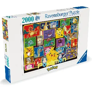 Afbeelding van Ravensburger puzzel Pokémon - Legpuzzel - 2000 stukjes