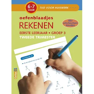 Afbeelding van Tijd voor huiswerk - Oefenblaadjes rekenen (6-7 j.) Tweede trimester