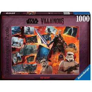 Afbeelding van Ravensburger puzzel Star Wars Villainous:Moff Gideon - Legpuzzel - 1000 stukjes