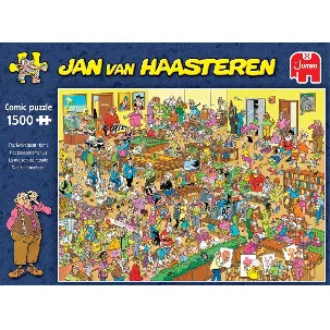 Afbeelding van Jan van Haasteren het Bejaardentehuis 1500 stukjes - Legpuzzel